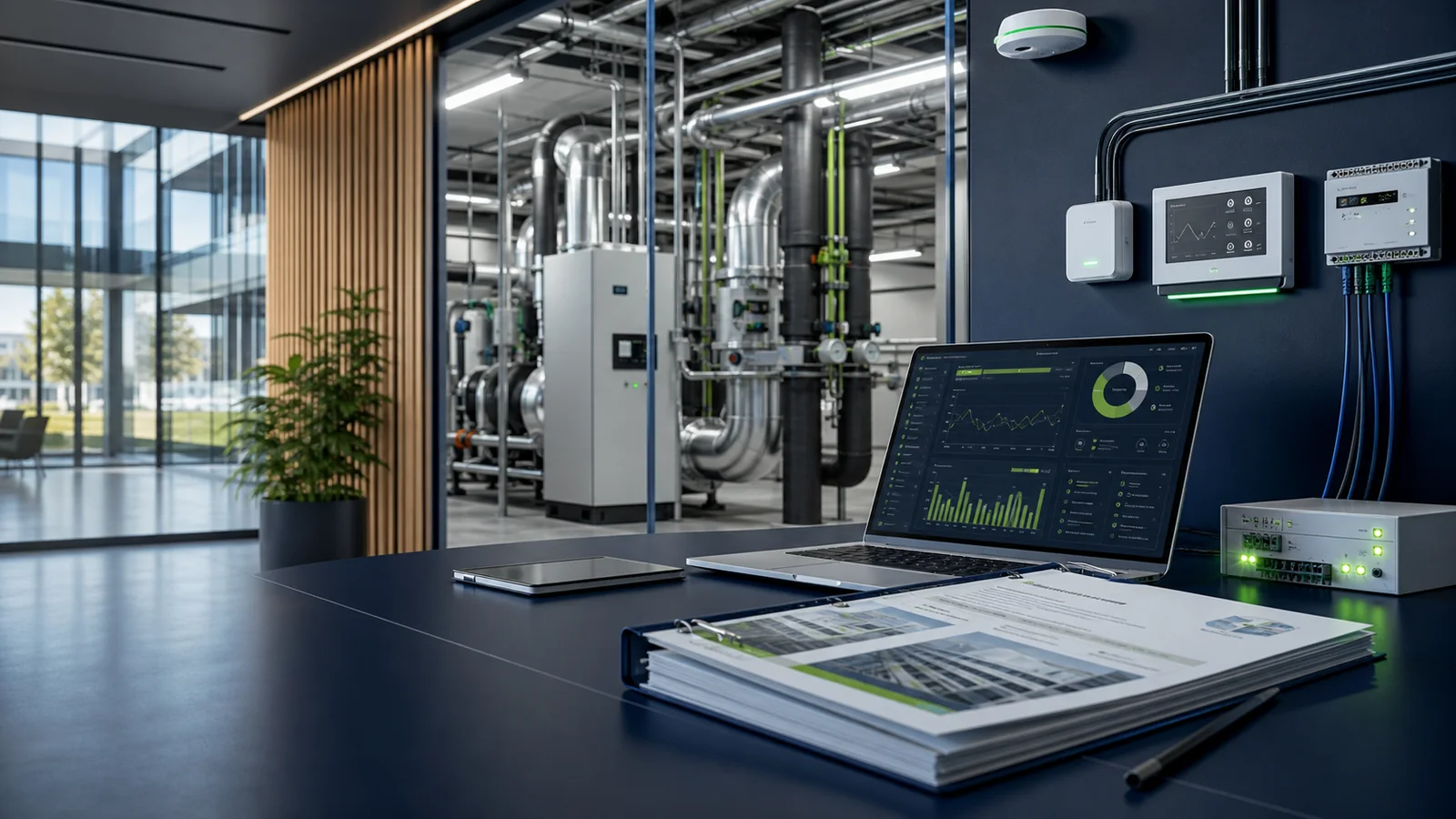 GACS advies en gebouwbeheersysteem analyse in een utiliteitsgebouw